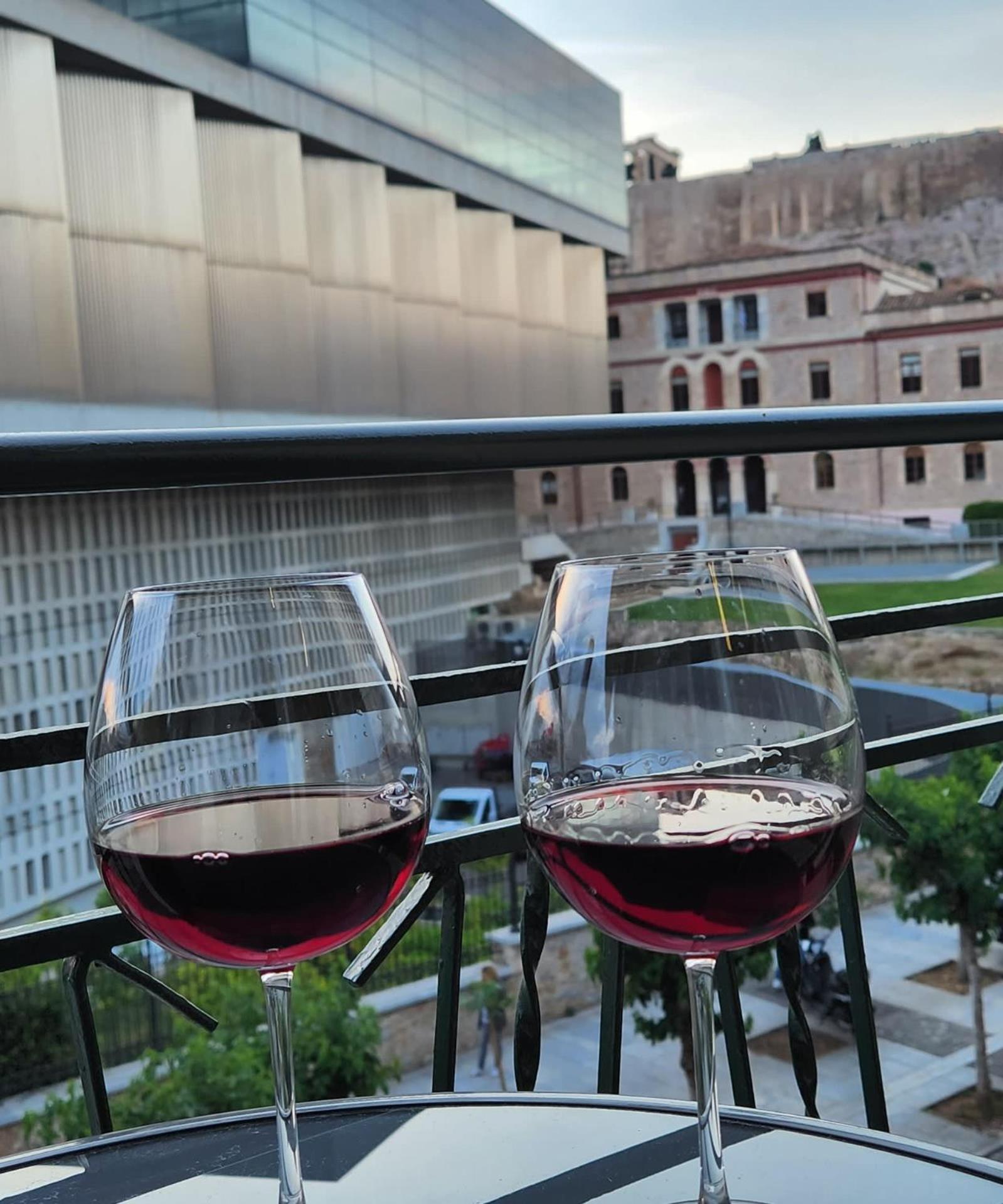 Acropolis View Modern Deluxe Suite With Balcony Атина Екстериор снимка